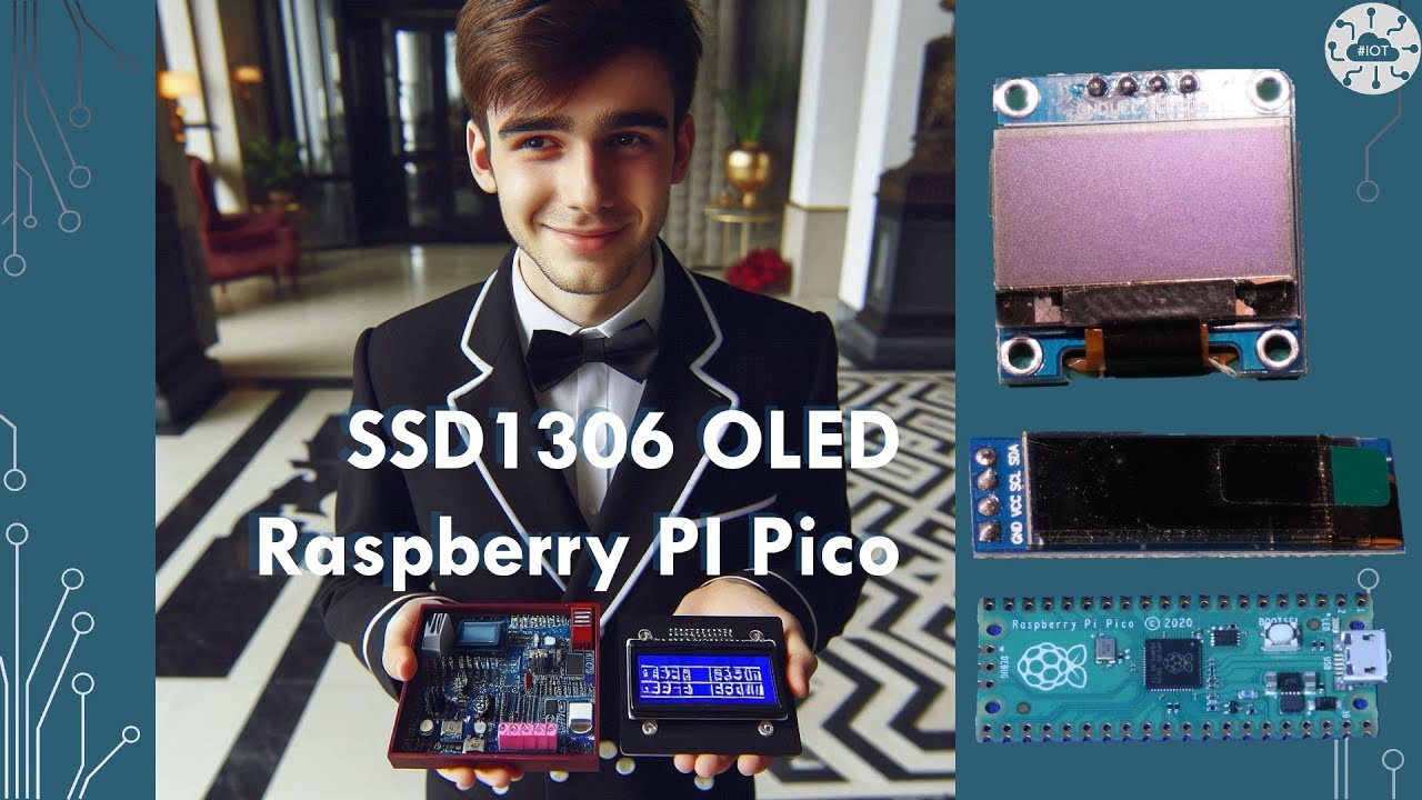 How to use I2C OLED Screen with Raspberry Pi Pico  in C/C++ | DrJonea.co.uk