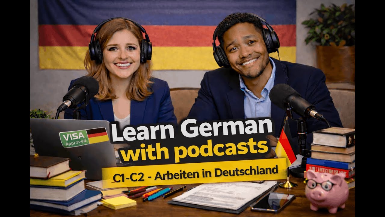 Learn German with Podcasts | Arbeiten in Deutschland (Advanced)