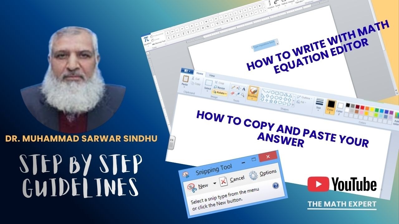 How to Copy Paste Math Editor Solutions in VU Exam Software | Complete Tutorial for VU Students