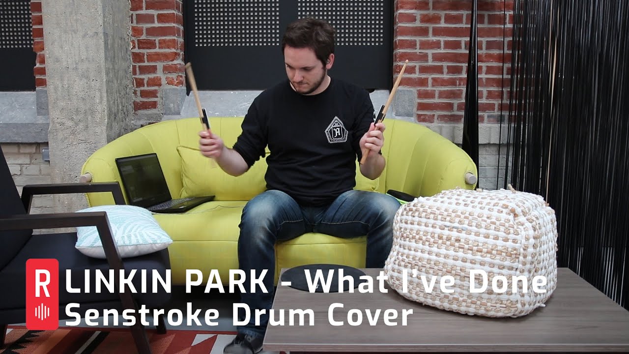 #LINKINPARK - What I've Done - Sample Drum Cover with Senstroke