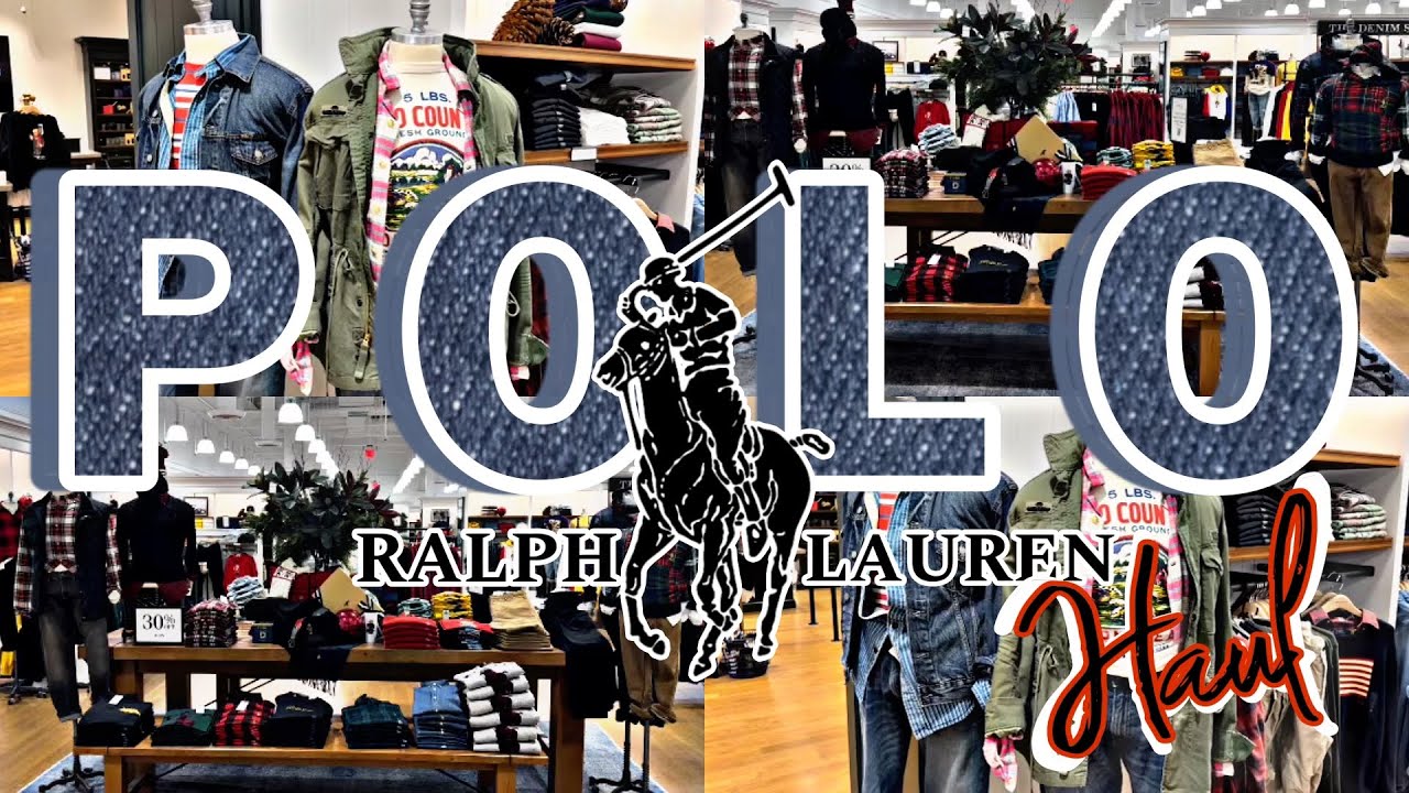 POLO RALPH LAUREN FACTORY OUTLET SHOPPING | TRY ON & HAUL | SHOP WITH ME‼️