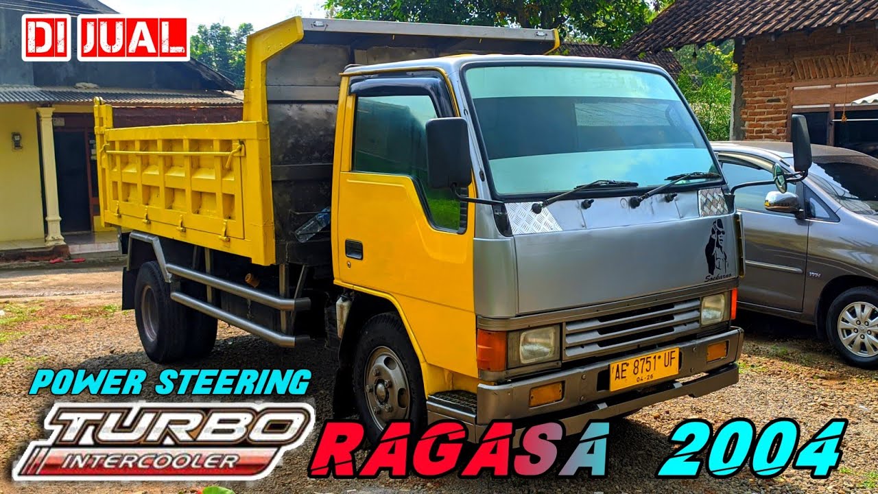 DI JUAL MITSUBISHI DUMP TRUCK RAGASA HD 2004 POWER STEERING TURBO INTERCOOLER (TERJUAL)