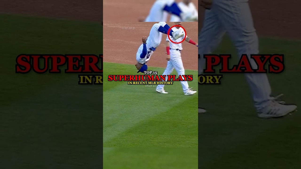 Top 15 Superhuman Plays in MLB History | Part 2