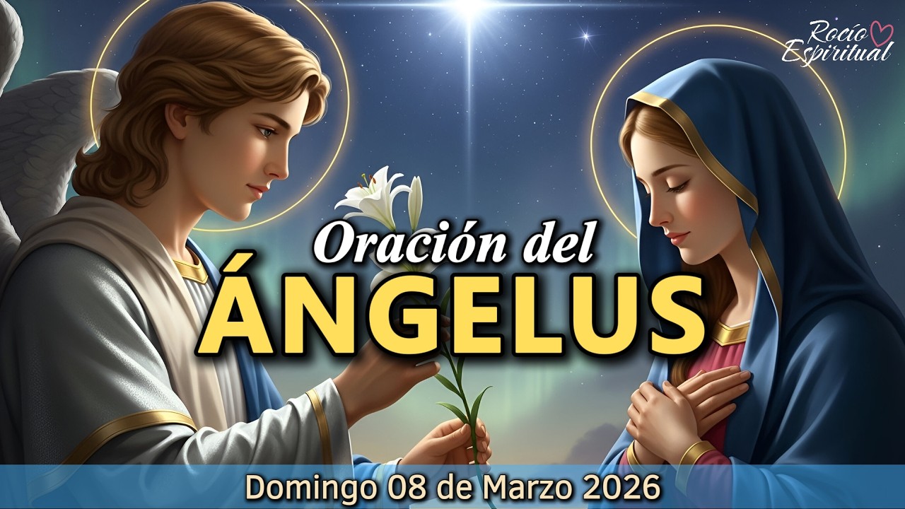 Ángelus de Hoy: Domingo 08 de Marzo 2026 | Virgen María 💙 | Oración Católica
