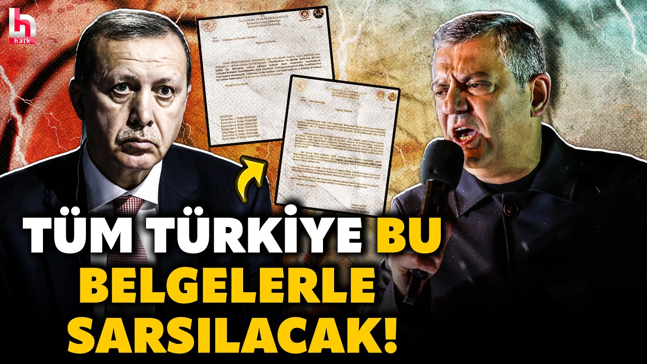 ÖZGÜR ÖZEL O İKİ BELGEYİ PATLATTI! AKP'nin defterini dürdü! İşte Türkiye'yi ayaklandıracak detaylar!