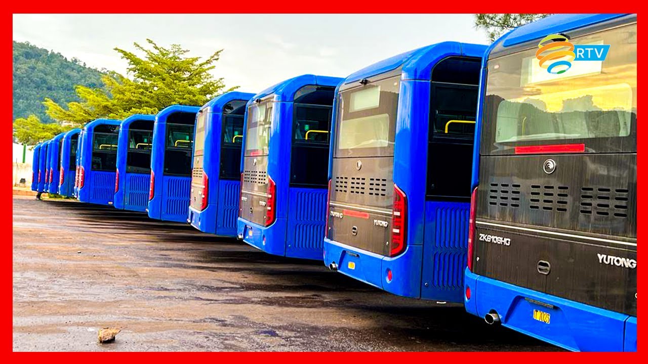 U Rwanda rwaguze imodoka nshya zizajya zitwara abagenzi mu Mujyi wa Kigali | Reba uko ziteye