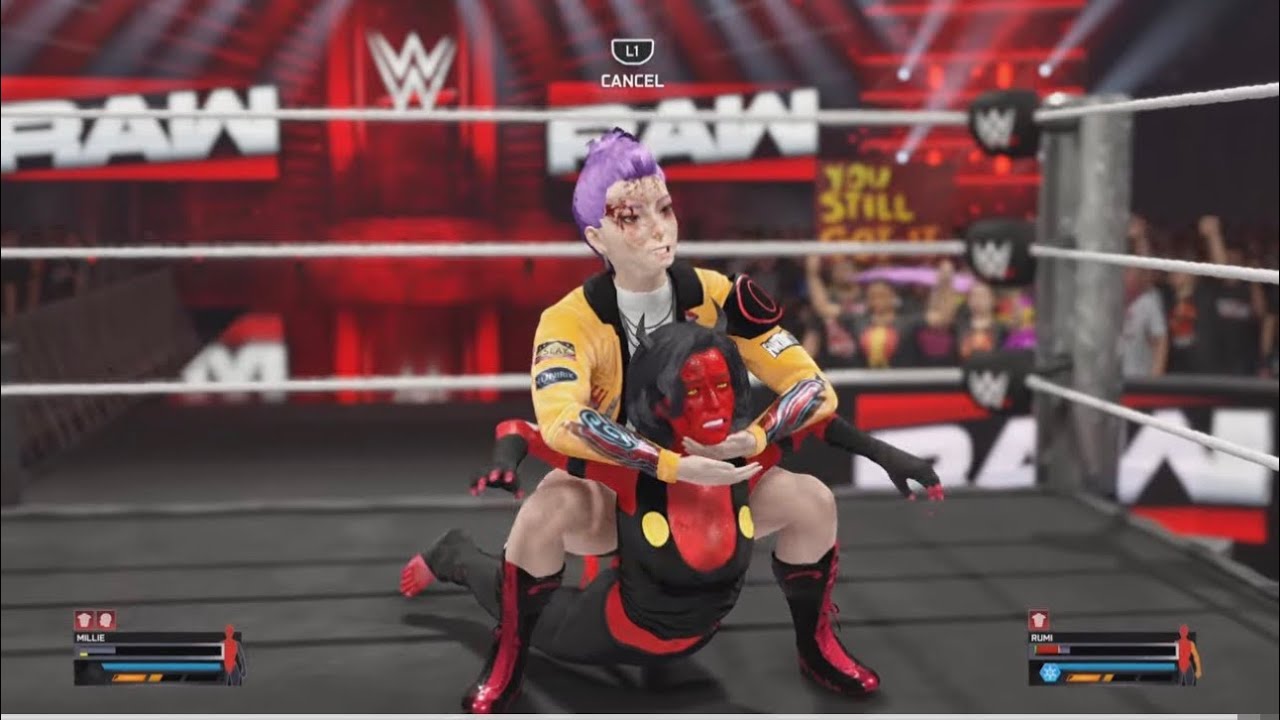 Millie #helluvaboss Vs Rumi #kpdh WWE 2K25