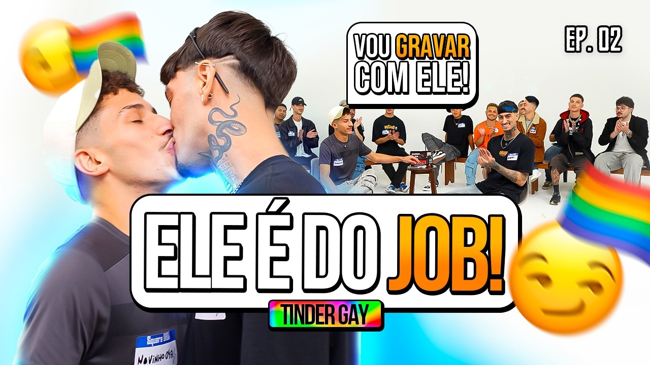 🔥🏳️‍🌈TINDER NA VIDA REAL COM GAYS! 🏳️‍🌈💙