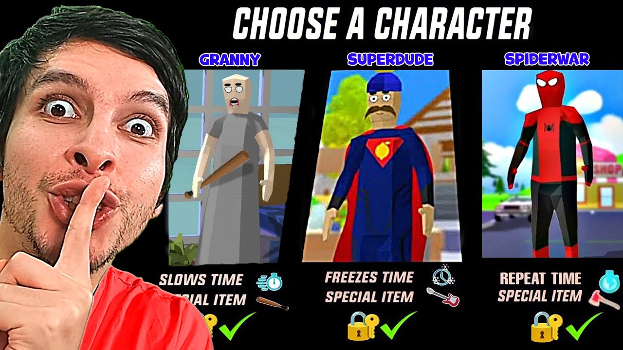 Desbloqueo LOS PERSONAJES OCULTOS de DUDE THEFT WARS