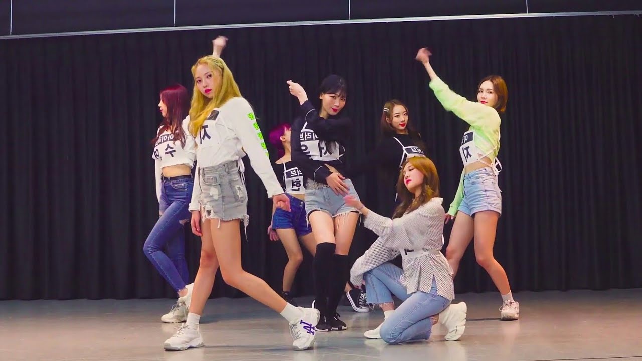 [I LUV - OPEN THE DOOR] dance practice mirrored