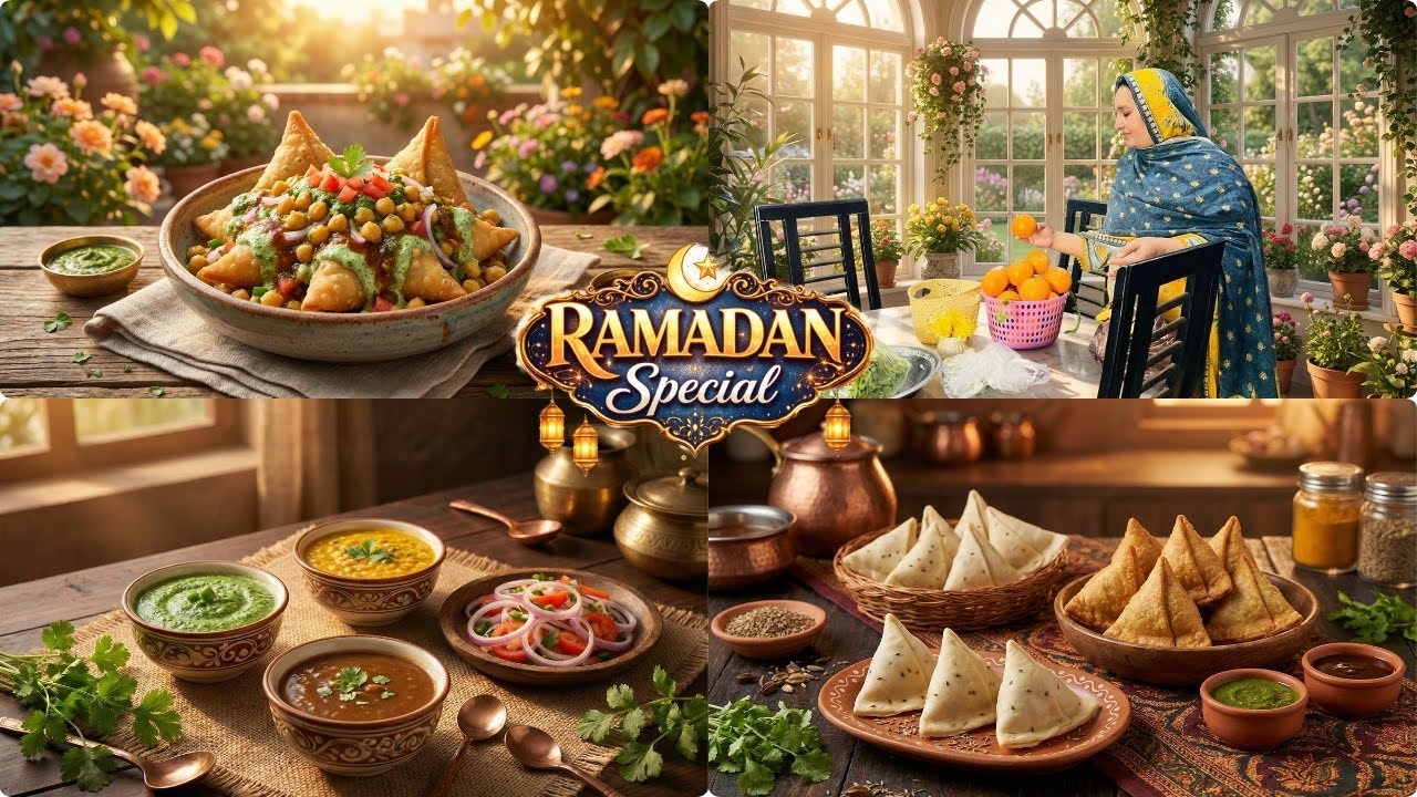 Ramadan Special: How to Make Samosa Chaat🍽️ |Samosa 🥟, and Delicious Chutney 🍯 | Easy Recipe