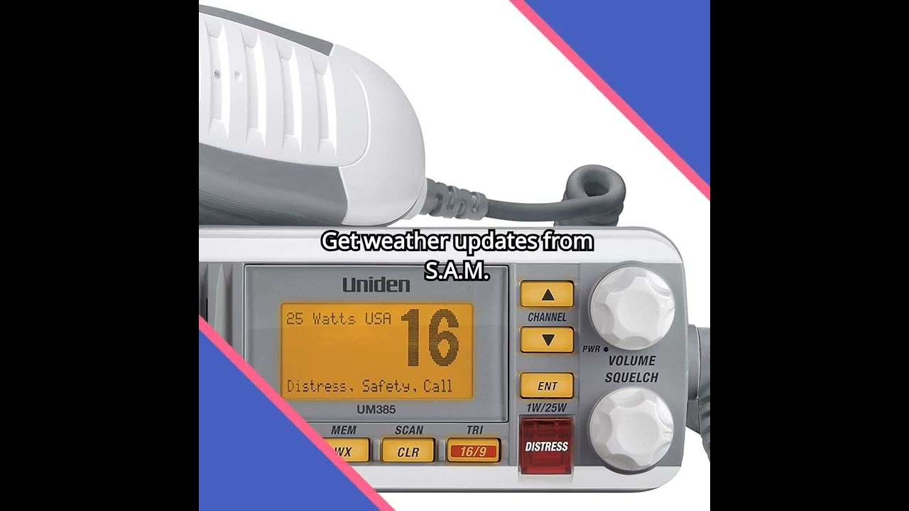 Uniden UM385 25 Watt Fixed Mount Marine VHF Radio Review: Reliable Communication at Sea