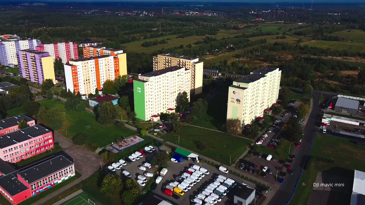 Zabrze z drona  - Zaborze