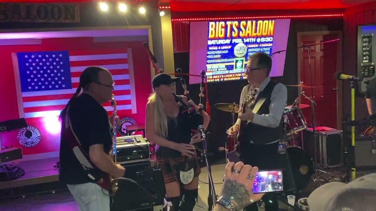 The Uncle Otis Band it’s a long way to the top if you want to Rock and Roll featuring Jennine Shelly