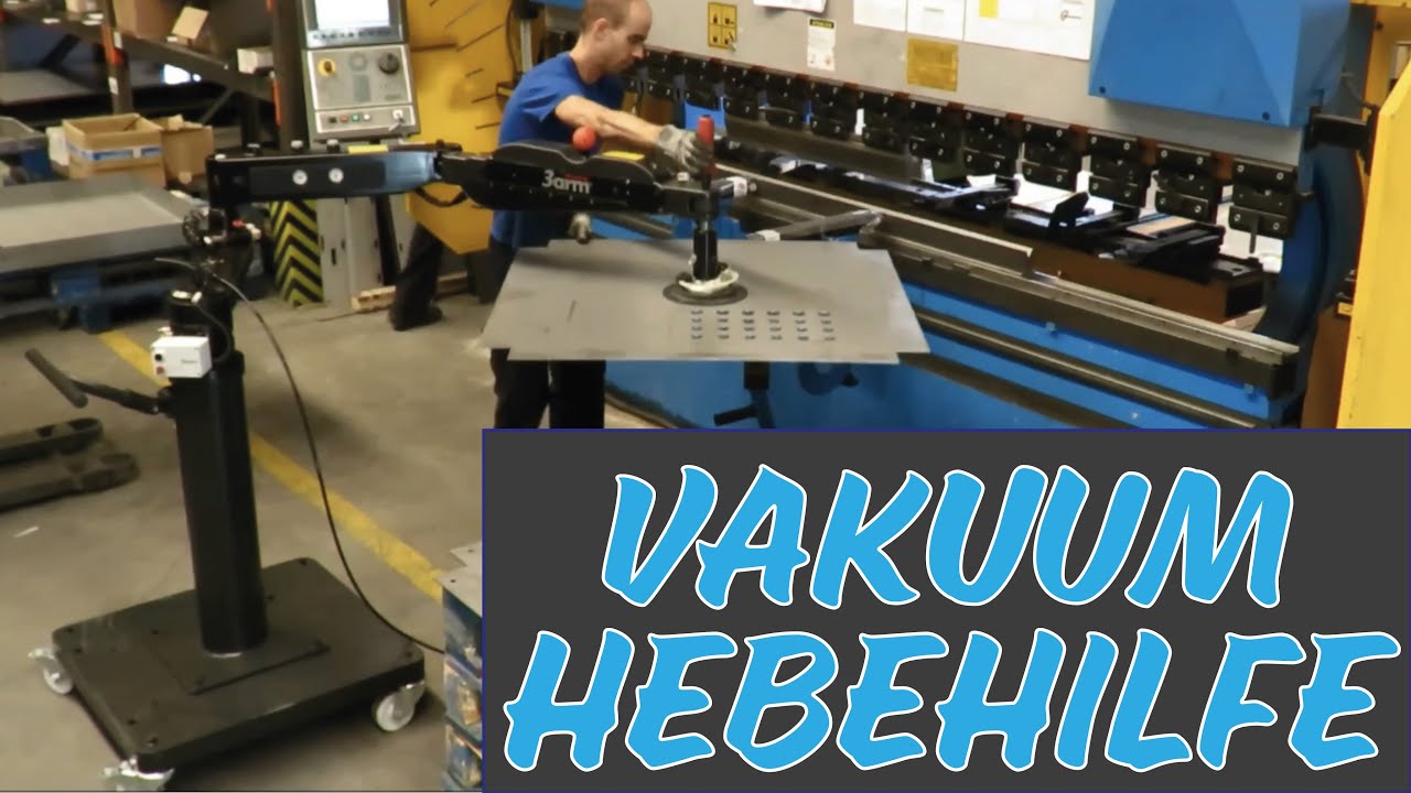 Hebehilfe f&uuml;r Bleche mit Vakuumsauger - ProHandling