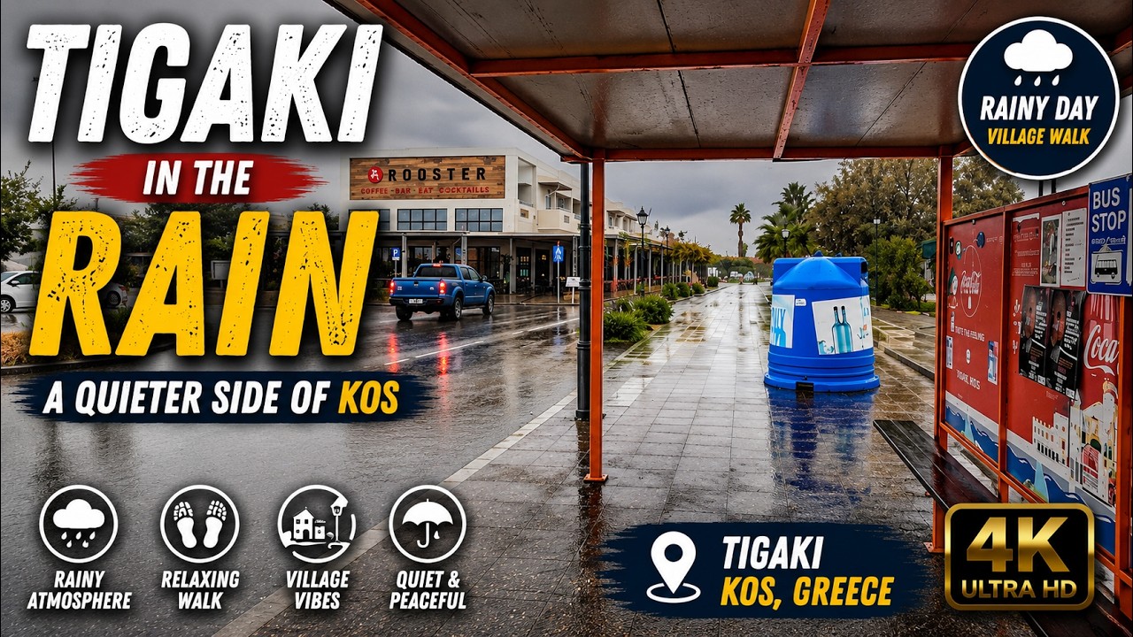 Tigaki in the Rain: A Stormy Day on Kos