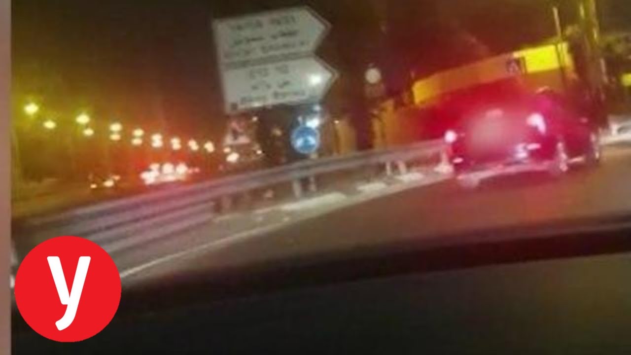 תיעוד: מרדף משטרתי ברחובות גוש דן אחרי גנב רכב