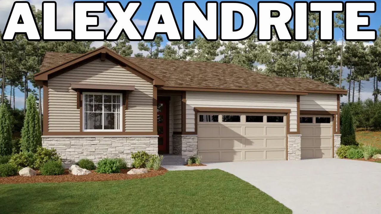 Inside the Alexandrite by Richmond American in Aurora Highlands, Colorado