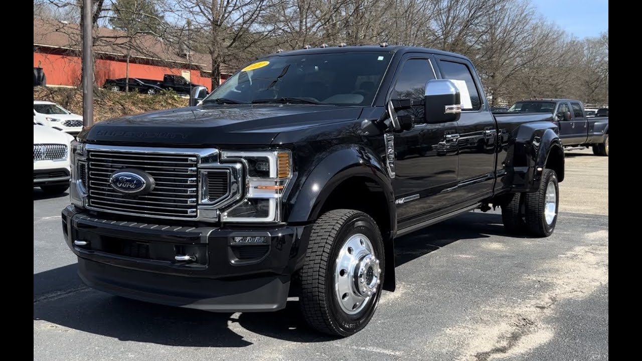 2022 Ford F-450 DRW Platinum | HAS THE POWER TO PULL A HOUSE
