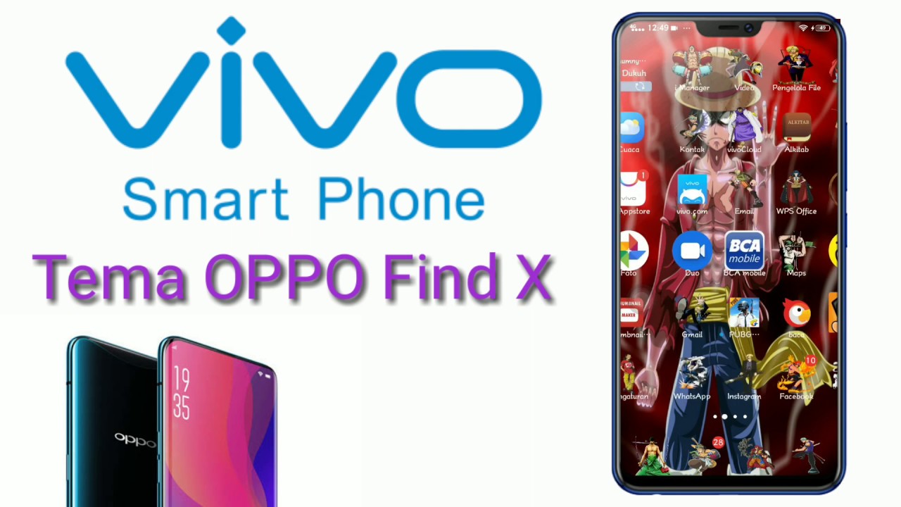 Vivo Theme - Tema Oppo Find X