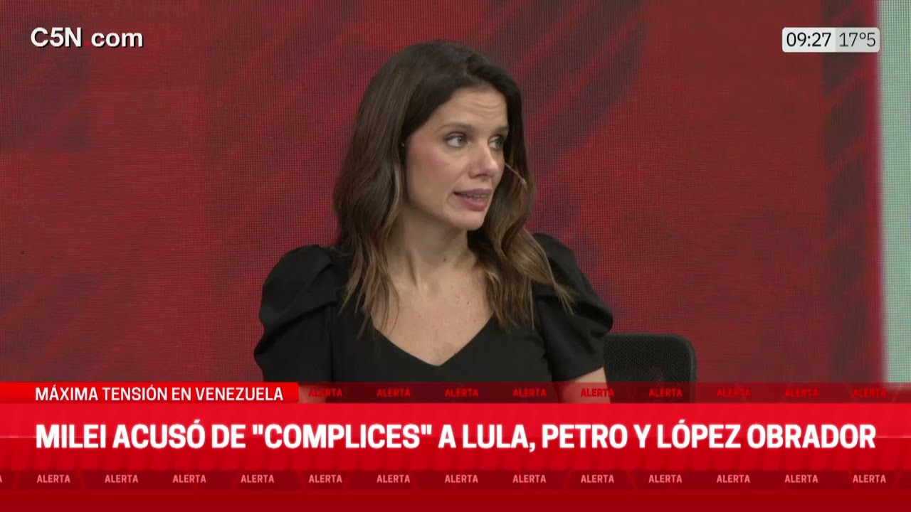 MÁXIMA TENSIÓN en VENEZUELA: MILEI AGRADECIÓ a BRASIL por la CUSTODIA de la EMBAJADA ARGENTINA