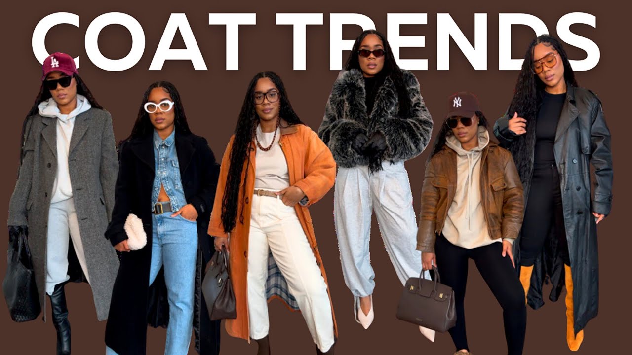 Top 5 Winter Coat Trends You Need This Winter| Styling 5 Cool Girl Winter Looks ft My Vintage Coats