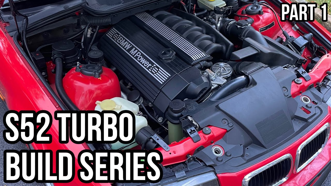 BMW S52 TURBO BUILD SERIES | Снятие/разборка двигателя и диагностика