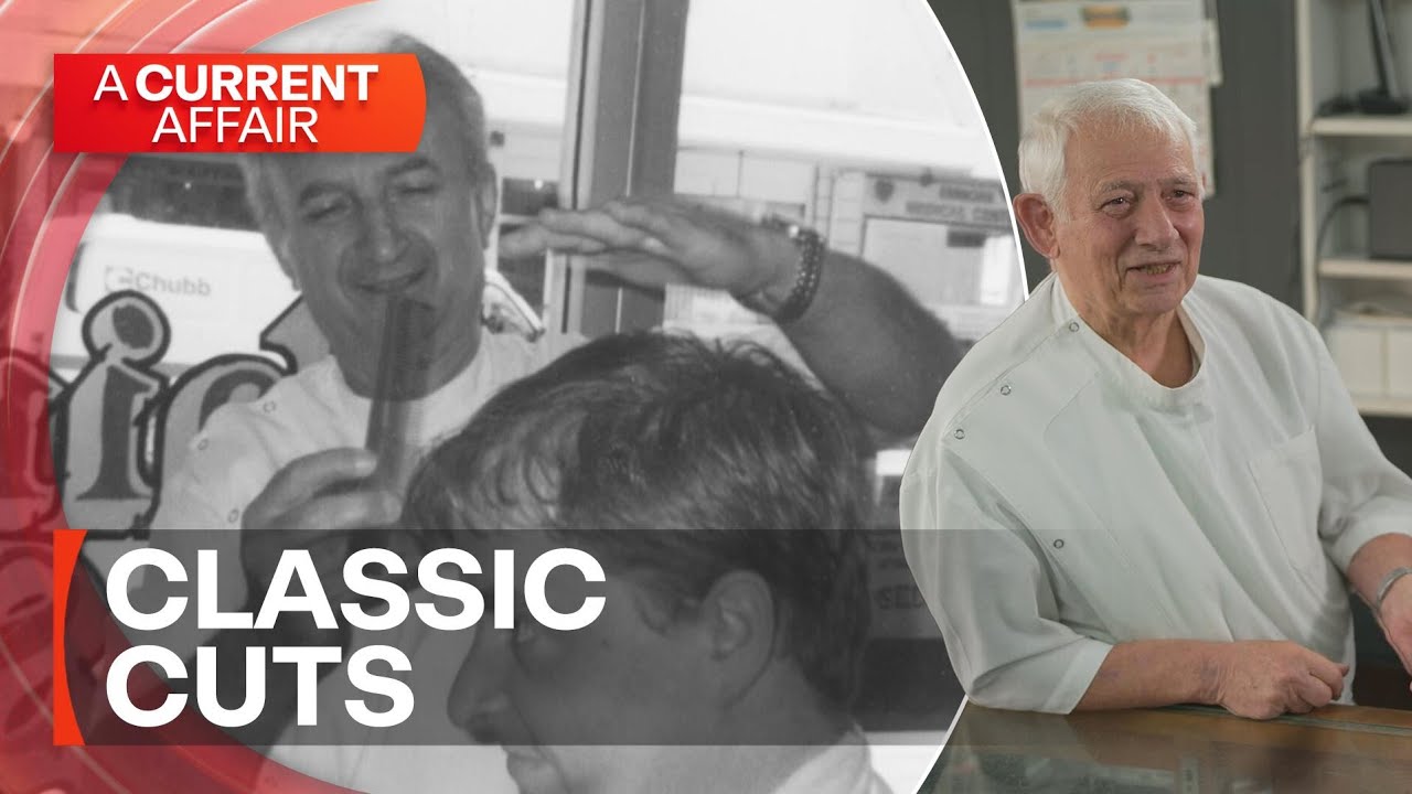 Inside a traditional barber shop with real character | A Current Affair