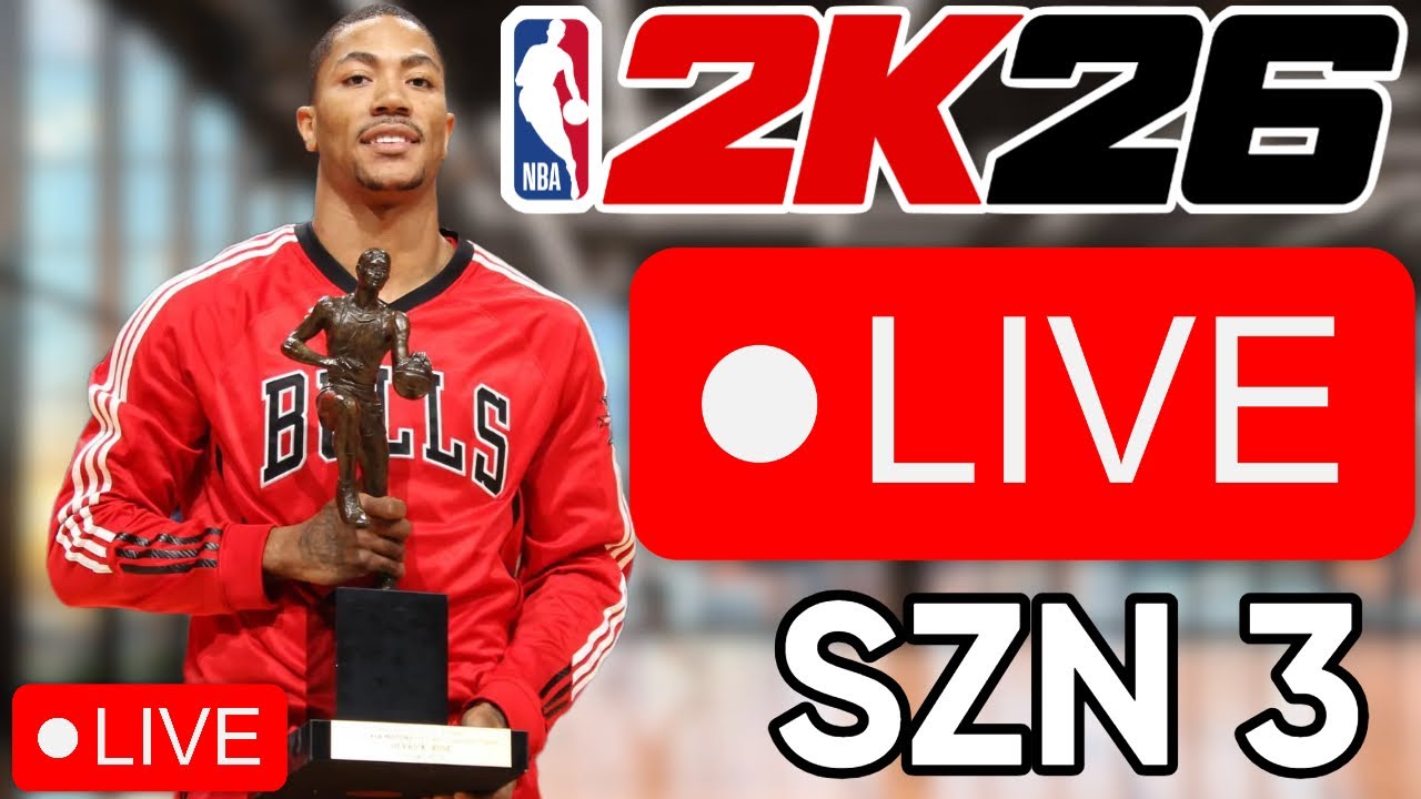 DERRICK ROSE BUILD STREAM DEBUT NBA 2K26 @NBA @nba2k