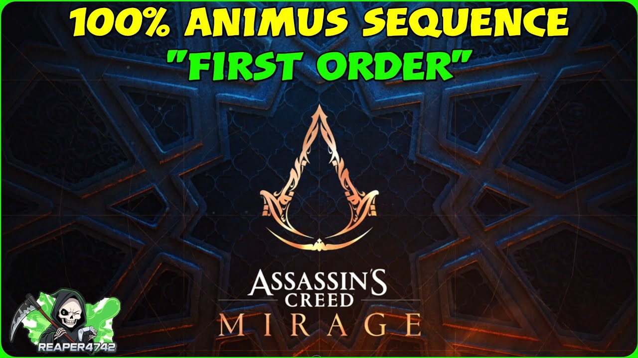 First Order Animus Sequence in Assassins Creed Mirage