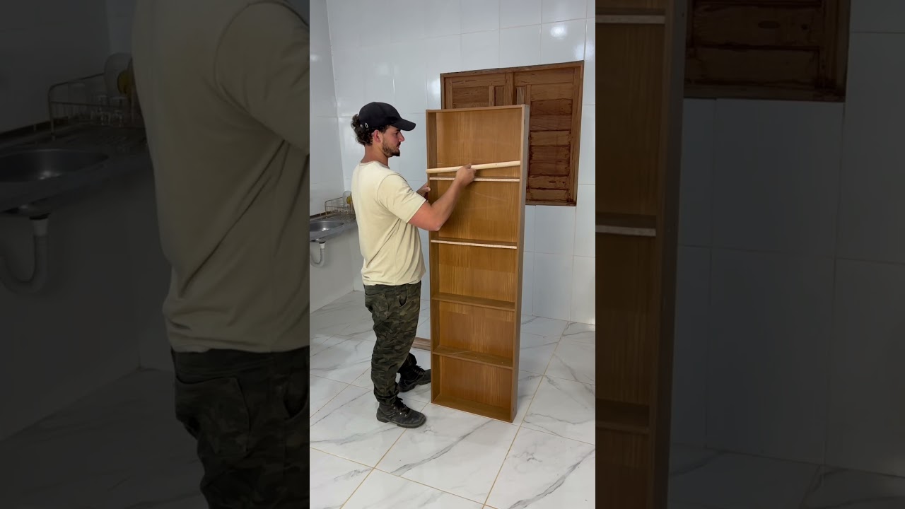 Genius idea using a wardrobe nobody wanted 😲