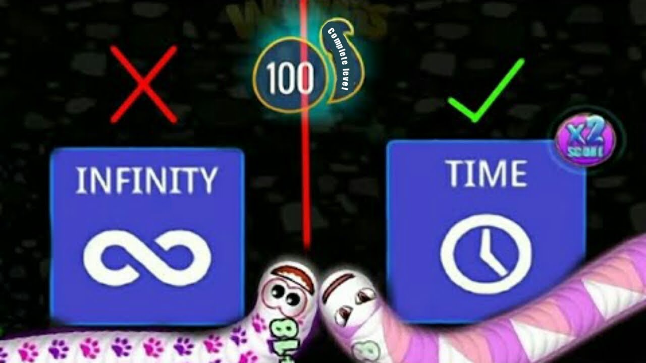Tips and Tricks | How to complete 100 Level Fastly in WormZone.io