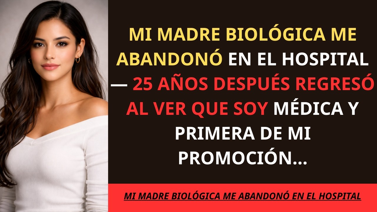 Mi madre biológica abandonó un bebé en el hospital; 25 años después volvió al ver lo que