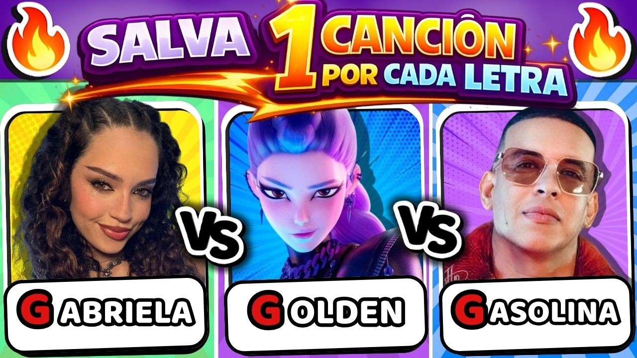 SOLO Puedes SALVAR UNA Canción por Cada LETRA 🎵🔥😱 ¿Cuál ELIGES? 🎶