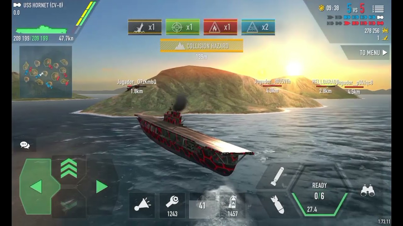 Uss hornet epic battle impossible mission 1vs3