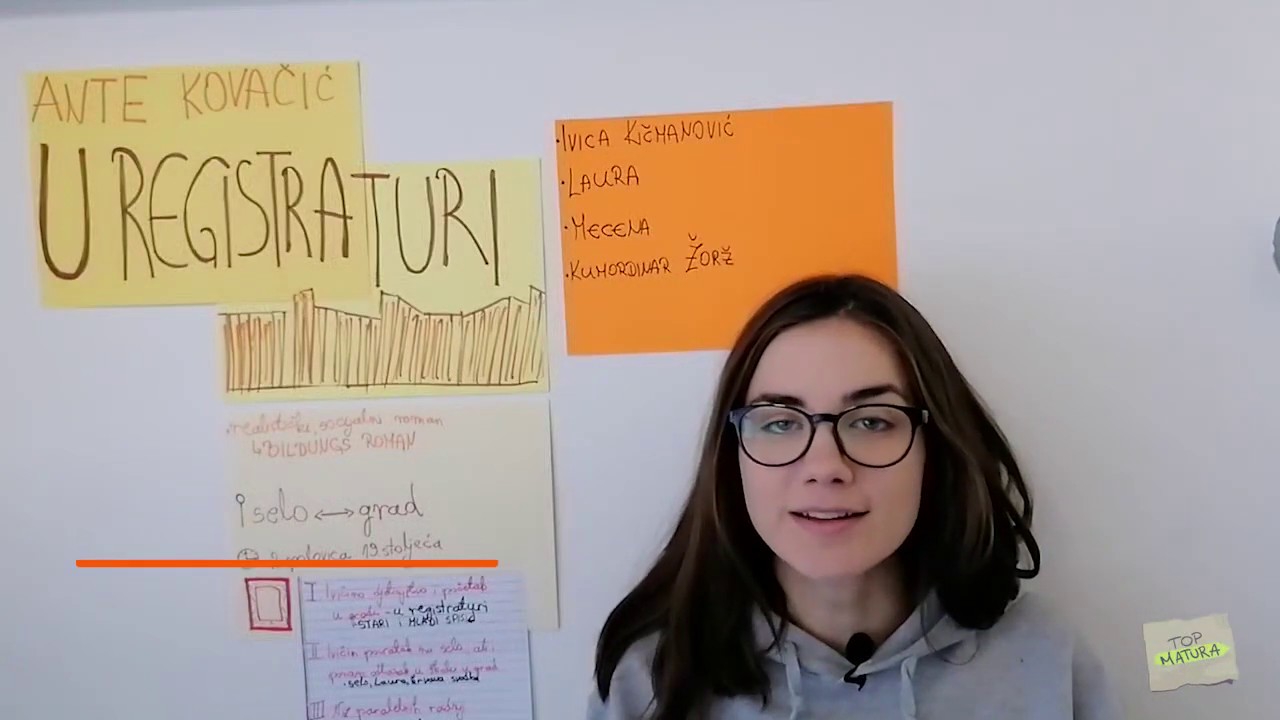 U REGISTRATURI - analiza djela