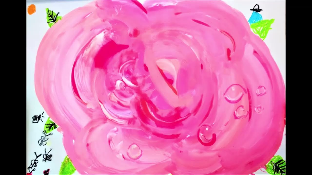 exhibition of COLOR STORIES - childrens paintings,цветные истории выставка картин детей