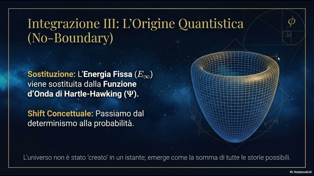 Il codice aureo dell'universo olografico