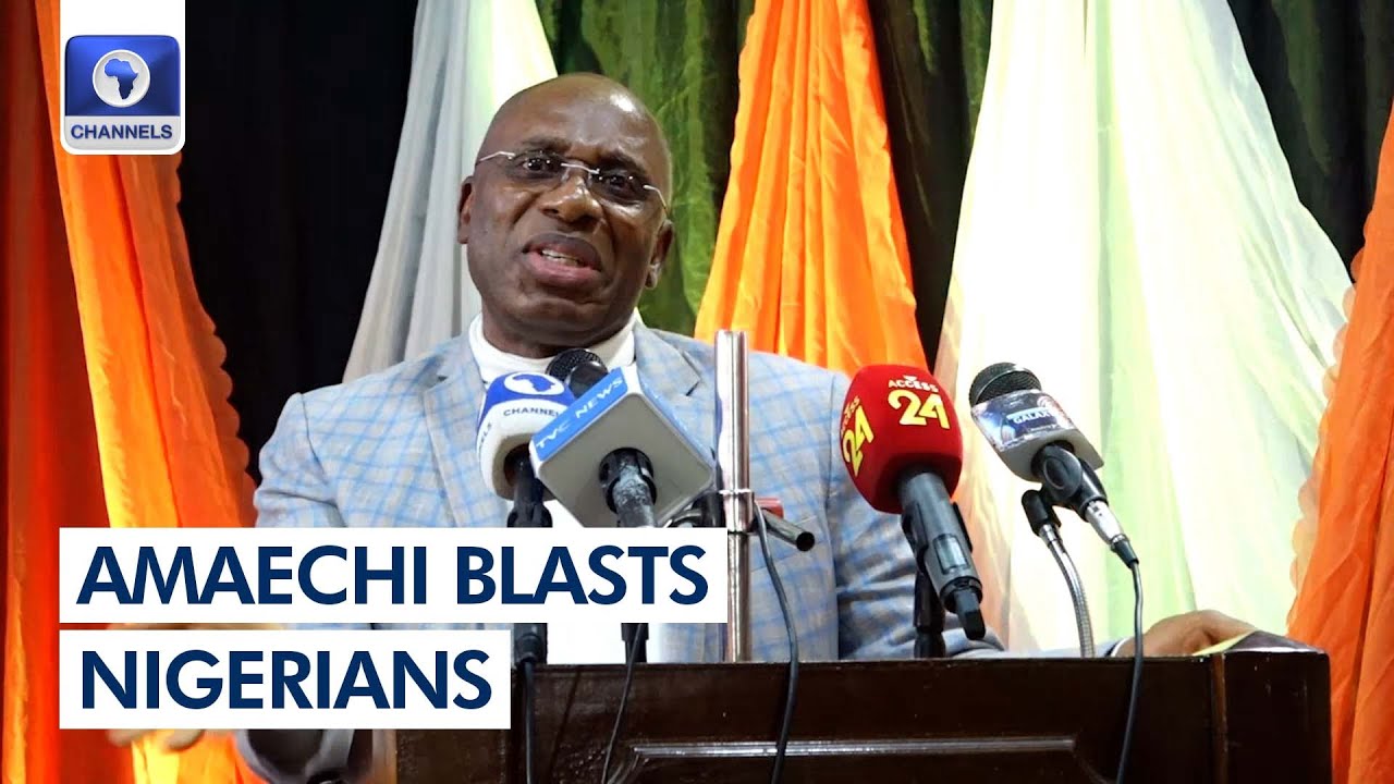 'Nigerians Don’t React’, Amaechi Blasts Citizens For Not Holding Leaders Accountable