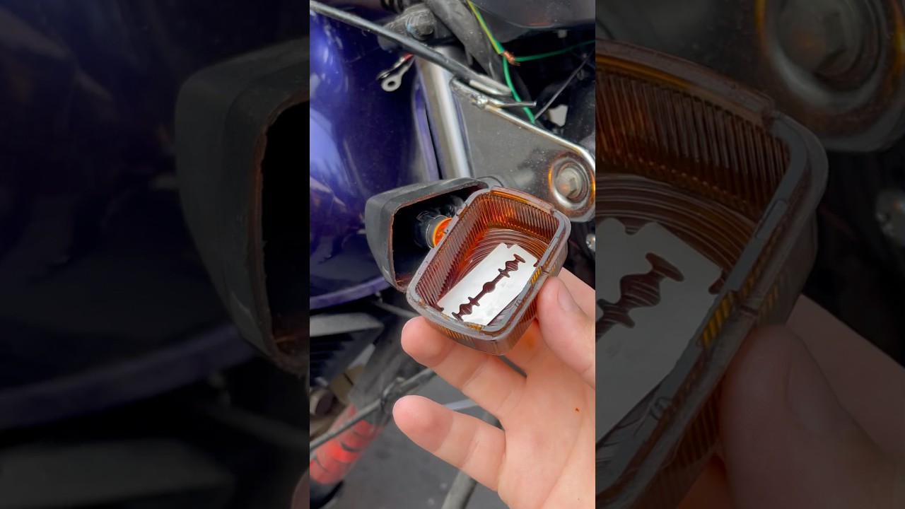 Esse mec&acirc;nico de moto me mostrou a solu&ccedil;&atilde;o para sua l&acirc;mpada 💡 #motos #reels #dicas #diy #tips
