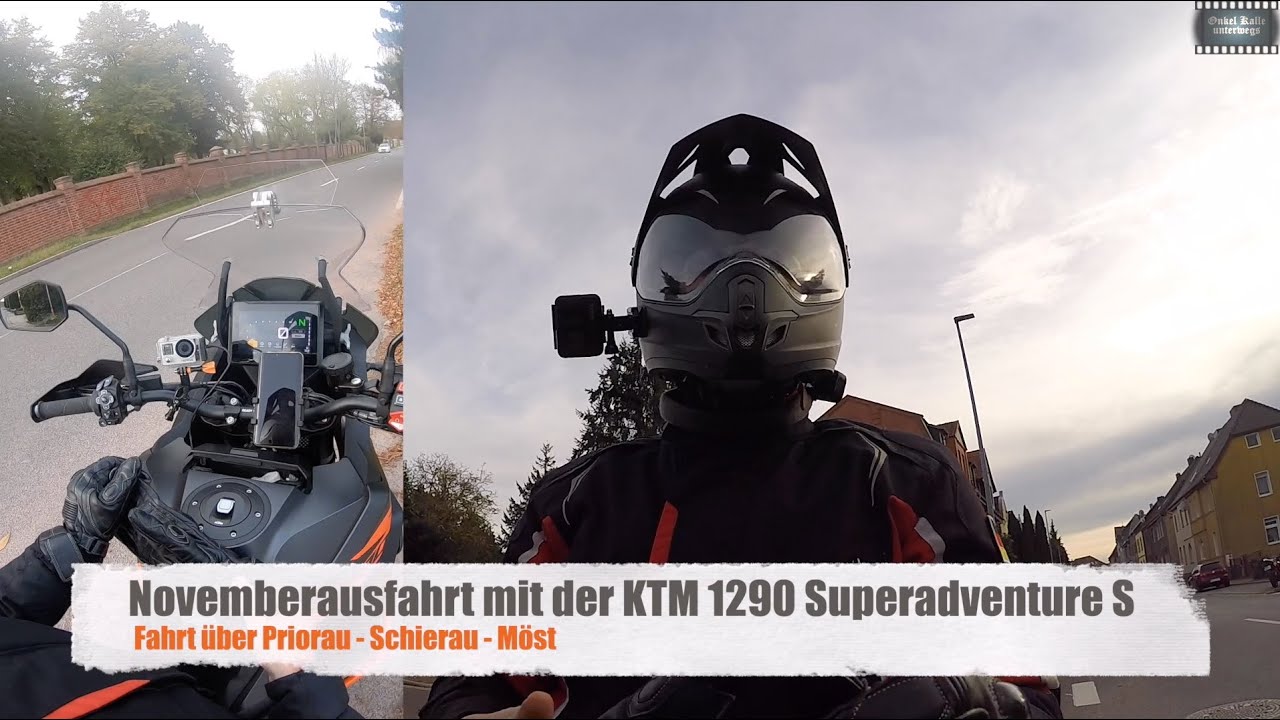 Novemberausfahrt mit KTM 1290, Vlog #100