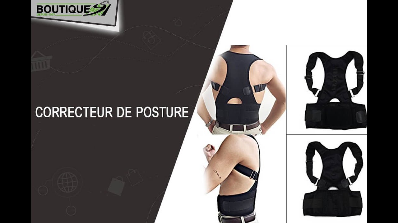 Correcteur de Posture dos pour homme & femme