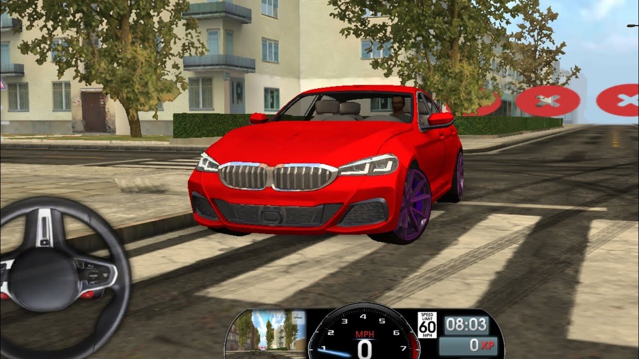 BMW  F82 M4 driving school simulator gameplay