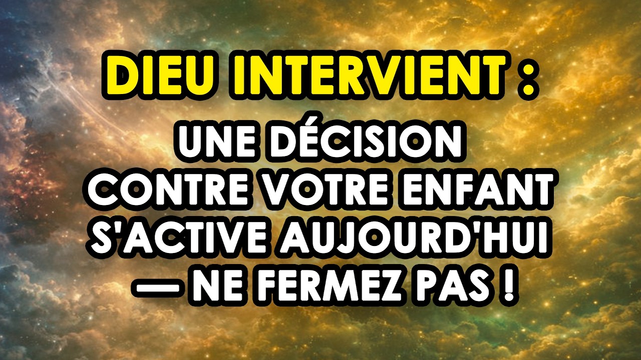 DIEU DIT : L’archange Michel A Enregistré Ce Qui A Été Dit Sur Toi Hier — La Vérité Sort Aujourd’hui
