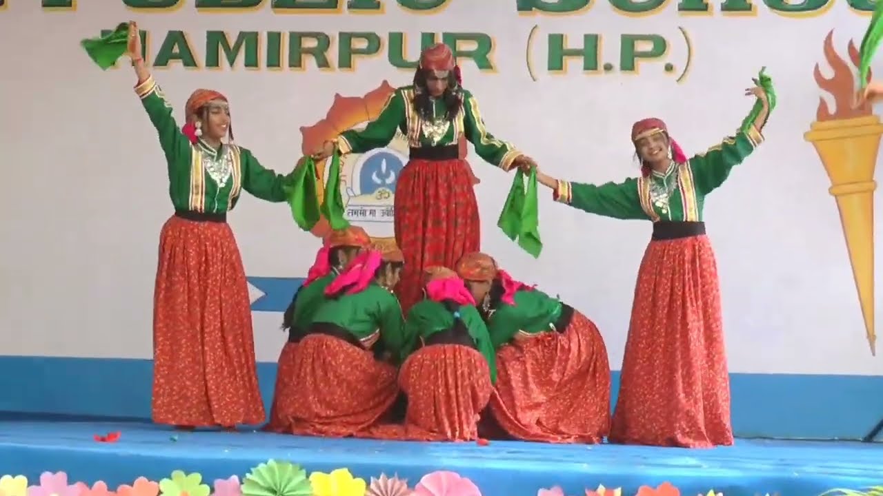 Nati performed by 11th class girls