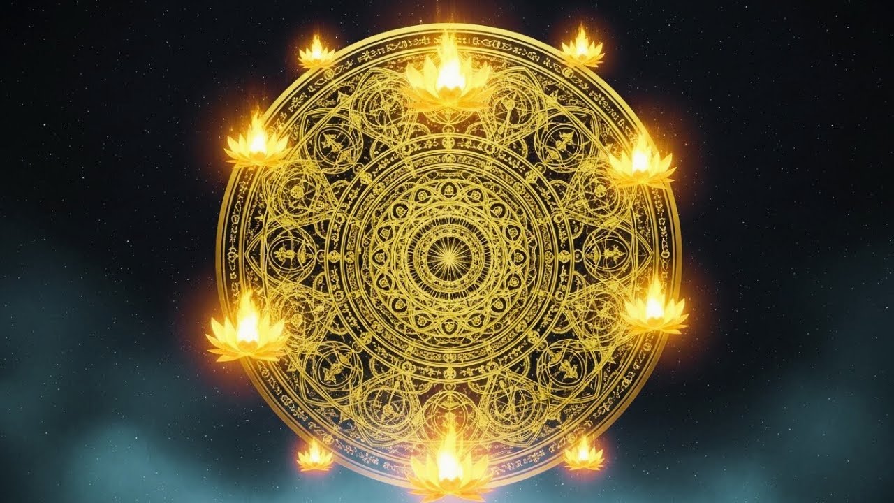 Golden Mandala of Abundance • Activate Divine Power, Wealth & Inner Light