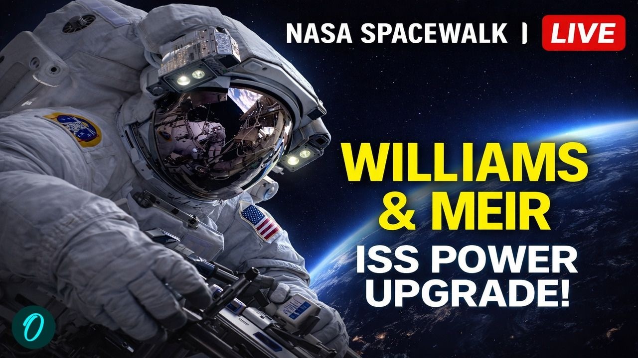 NASA Spacewalk LIVE: Williams & Meir Install Solar Arrays on ISS! | NASA LIVE | Spacewalk Coverage