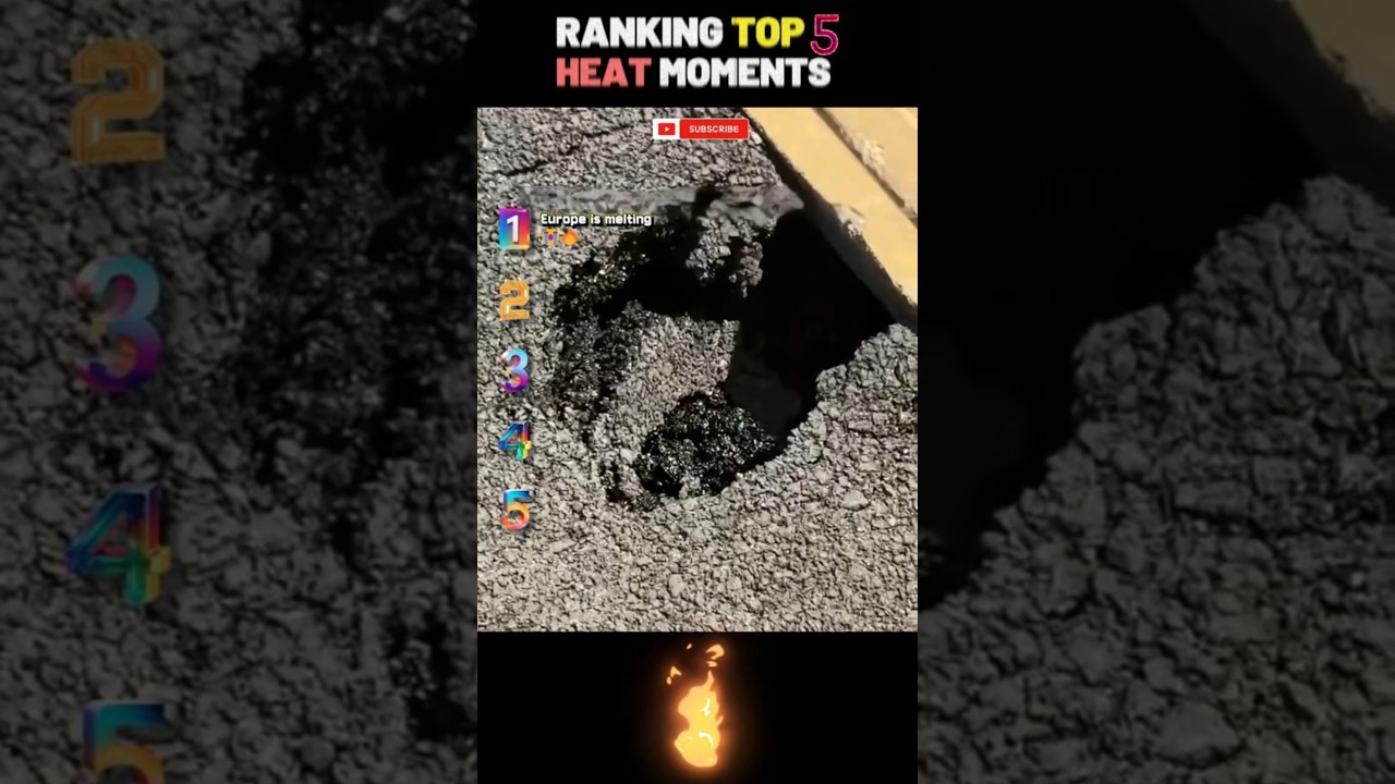 EUROPE'S CRAZIEST HEATWAVE MOMENTS 🔥😱