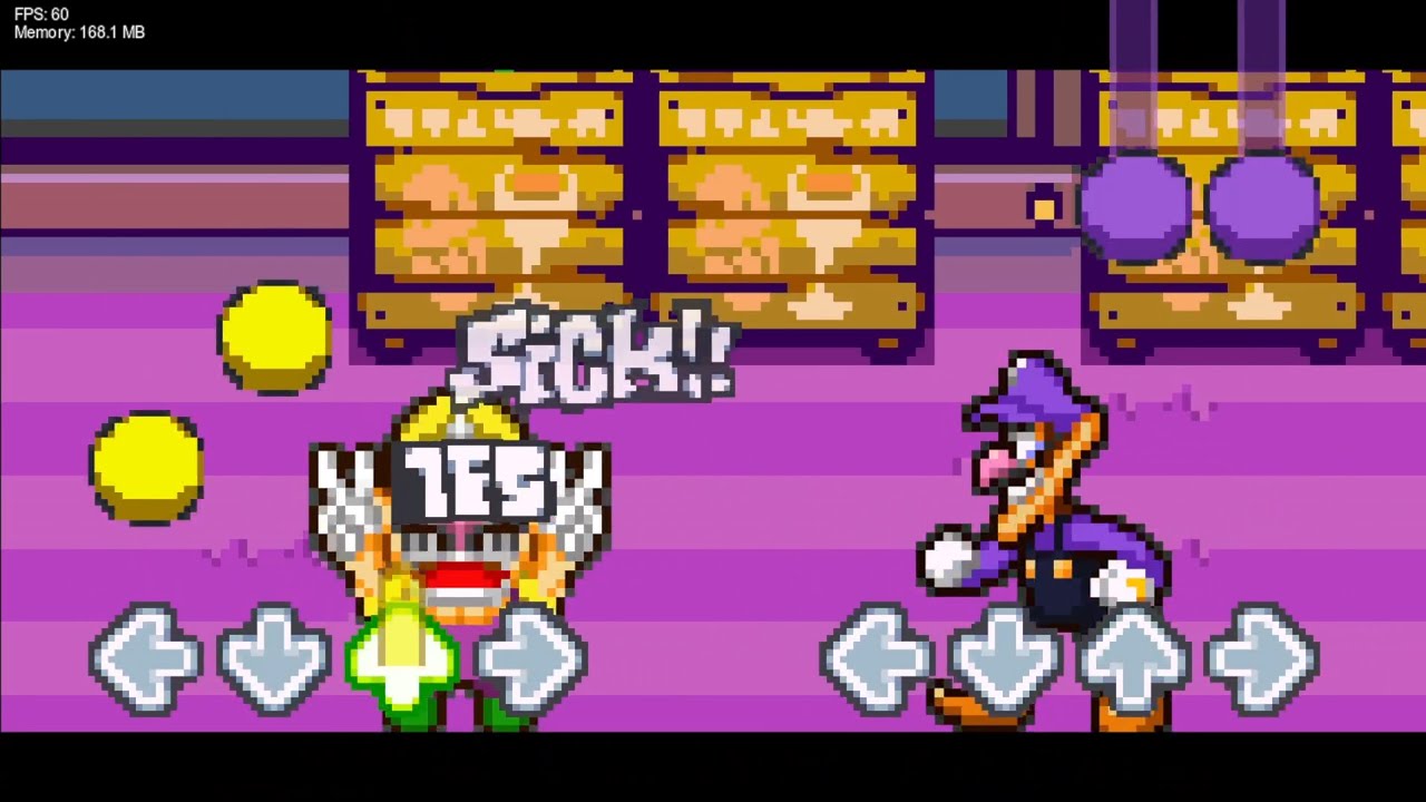 FNF - Brotherly Rivalry+ - Friendly Foolery (Wario vs Waluigi) (composed by Starlight Zone) (FC)