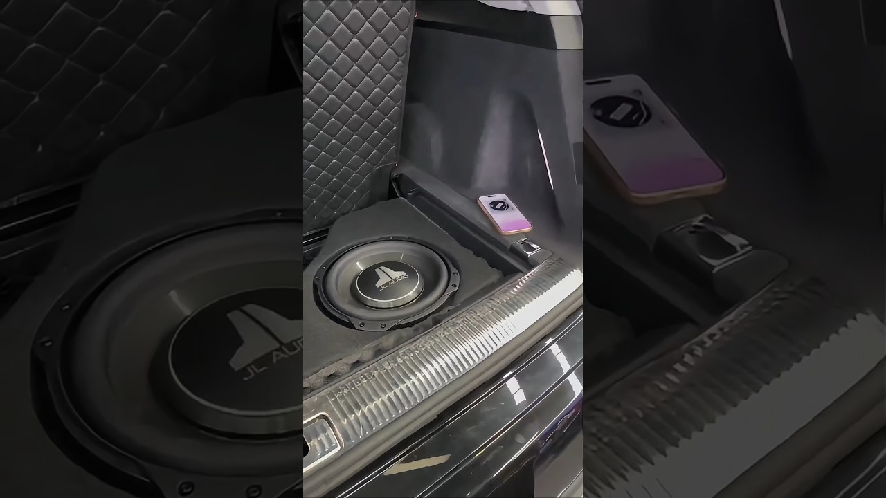 Car subwoofer, spare tire subwoofer, JL AUDIO 10TW3